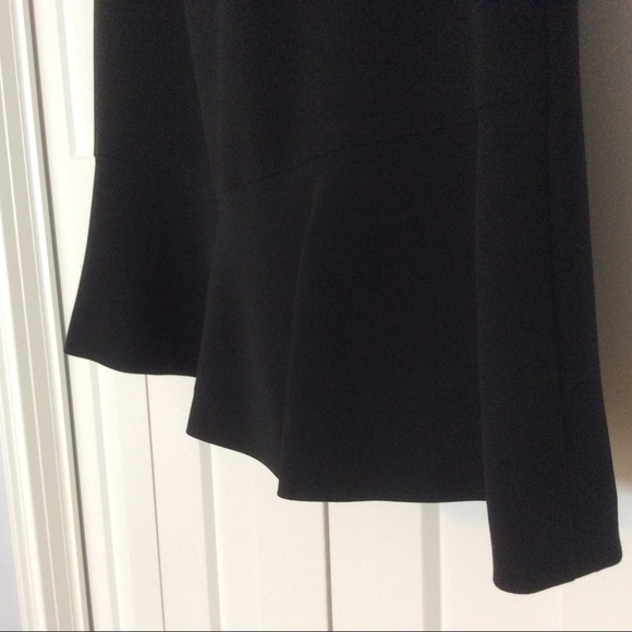 Talbots Black Skirt w/ Back Ruffle - Size 8 - Picture 7 of 12